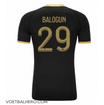 AS Monaco Folarin Balogun #29 Uit tenue 2023-24 Korte Mouwen