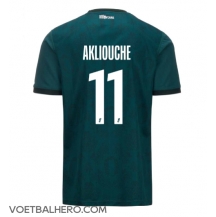 AS Monaco Maghnes Akliouche #11 Uit tenue 2024-25 Korte Mouwen