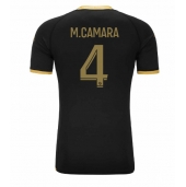 AS Monaco Mohamed Camara #4 Uit tenue 2023-24 Korte Mouwen