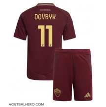 AS Roma Artem Dovbyk #11 Thuis tenue Kids 2024-25 Korte Mouwen (+ broek)