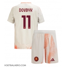 AS Roma Artem Dovbyk #11 Uit tenue Kids 2024-25 Korte Mouwen (+ broek)