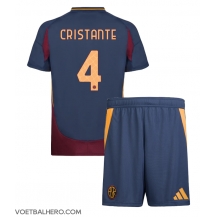 AS Roma Bryan Cristante #4 Derde tenue Kids 2024-25 Korte Mouwen (+ broek)