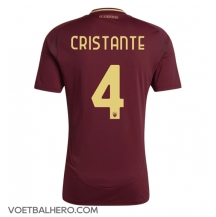 AS Roma Bryan Cristante #4 Thuis tenue 2024-25 Korte Mouwen