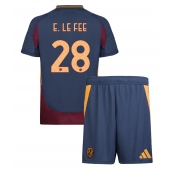 AS Roma Enzo Le Fee #28 Derde tenue Kids 2024-25 Korte Mouwen (+ broek)