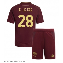 AS Roma Enzo Le Fee #28 Thuis tenue Kids 2024-25 Korte Mouwen (+ broek)