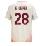 AS Roma Enzo Le Fee #28 Uit tenue 2024-25 Korte Mouwen