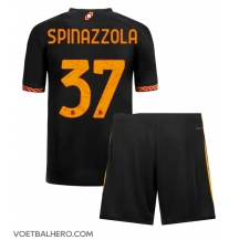 AS Roma Leonardo Spinazzola #37 Derde tenue Kids 2023-24 Korte Mouwen (+ broek)