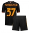 AS Roma Leonardo Spinazzola #37 Derde tenue Kids 2023-24 Korte Mouwen (+ broek)