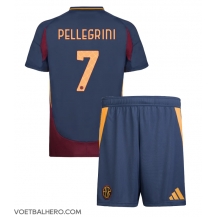 AS Roma Lorenzo Pellegrini #7 Derde tenue Kids 2024-25 Korte Mouwen (+ broek)