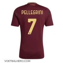 AS Roma Lorenzo Pellegrini #7 Thuis tenue 2024-25 Korte Mouwen