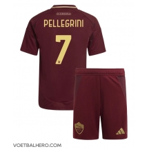 AS Roma Lorenzo Pellegrini #7 Thuis tenue Kids 2024-25 Korte Mouwen (+ broek)