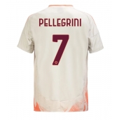 AS Roma Lorenzo Pellegrini #7 Uit tenue 2024-25 Korte Mouwen