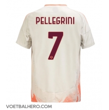 AS Roma Lorenzo Pellegrini #7 Uit tenue 2024-25 Korte Mouwen