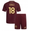 AS Roma Matias Soule #18 Thuis tenue Kids 2024-25 Korte Mouwen (+ broek)