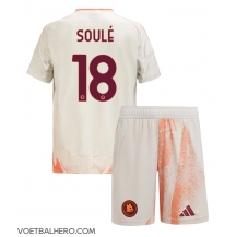 AS Roma Matias Soule #18 Uit tenue Kids 2024-25 Korte Mouwen (+ broek)