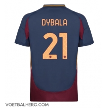 AS Roma Paulo Dybala #21 Derde tenue 2024-25 Korte Mouwen