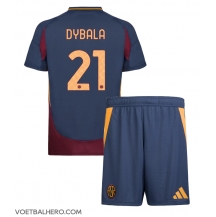 AS Roma Paulo Dybala #21 Derde tenue Kids 2024-25 Korte Mouwen (+ broek)