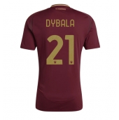 AS Roma Paulo Dybala #21 Thuis tenue 2024-25 Korte Mouwen