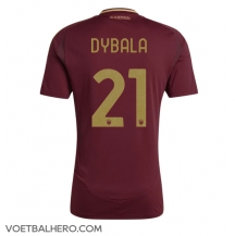 AS Roma Paulo Dybala #21 Thuis tenue 2024-25 Korte Mouwen