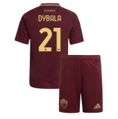 AS Roma Paulo Dybala #21 Thuis tenue Kids 2024-25 Korte Mouwen (+ broek)