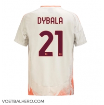 AS Roma Paulo Dybala #21 Uit tenue 2024-25 Korte Mouwen