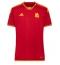 AS Roma Thuis tenue Dames 2023-24 Korte Mouwen