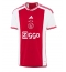 Ajax Brian Brobbey #9 Thuis tenue 2023-24 Korte Mouwen