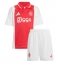 Ajax Brian Brobbey #9 Thuis tenue Kids 2024-25 Korte Mouwen (+ broek)