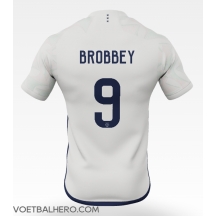 Ajax Brian Brobbey #9 Uit tenue 2023-24 Korte Mouwen