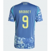 Ajax Brian Brobbey #9 Uit tenue 2024-25 Korte Mouwen