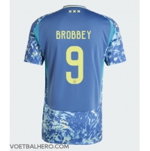 Ajax Brian Brobbey #9 Uit tenue 2024-25 Korte Mouwen