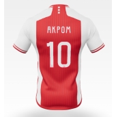 Ajax Chuba Akpom #10 Thuis tenue 2023-24 Korte Mouwen