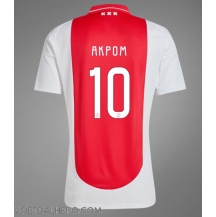 Ajax Chuba Akpom #10 Thuis tenue 2024-25 Korte Mouwen