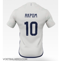 Ajax Chuba Akpom #10 Uit tenue 2023-24 Korte Mouwen