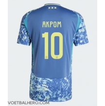 Ajax Chuba Akpom #10 Uit tenue 2024-25 Korte Mouwen