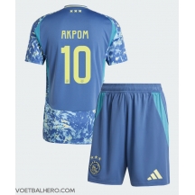 Ajax Chuba Akpom #10 Uit tenue Kids 2024-25 Korte Mouwen (+ broek)