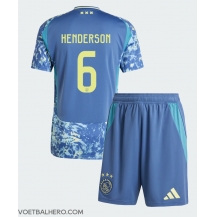 Ajax Jordan Henderson #6 Uit tenue Kids 2024-25 Korte Mouwen (+ broek)