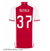 Ajax Josip Sutalo #37 Thuis tenue 2023-24 Korte Mouwen