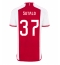 Ajax Josip Sutalo #37 Thuis tenue 2023-24 Korte Mouwen