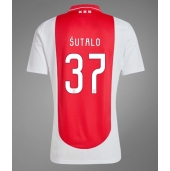 Ajax Josip Sutalo #37 Thuis tenue 2024-25 Korte Mouwen