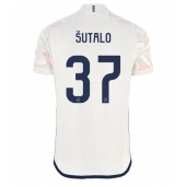 Ajax Josip Sutalo #37 Uit tenue 2023-24 Korte Mouwen