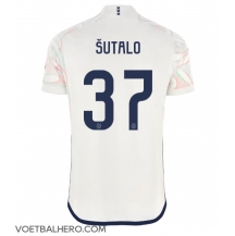 Ajax Josip Sutalo #37 Uit tenue 2023-24 Korte Mouwen