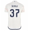 Ajax Josip Sutalo #37 Uit tenue 2023-24 Korte Mouwen