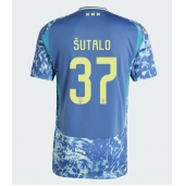 Ajax Josip Sutalo #37 Uit tenue 2024-25 Korte Mouwen