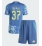 Ajax Josip Sutalo #37 Uit tenue Kids 2024-25 Korte Mouwen (+ broek)