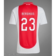 Ajax Steven Berghuis #23 Thuis tenue 2024-25 Korte Mouwen