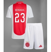 Ajax Steven Berghuis #23 Thuis tenue Kids 2024-25 Korte Mouwen (+ broek)