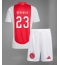 Ajax Steven Berghuis #23 Thuis tenue Kids 2024-25 Korte Mouwen (+ broek)