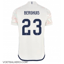 Ajax Steven Berghuis #23 Uit tenue 2023-24 Korte Mouwen