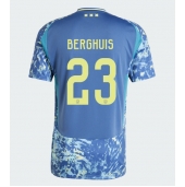 Ajax Steven Berghuis #23 Uit tenue 2024-25 Korte Mouwen